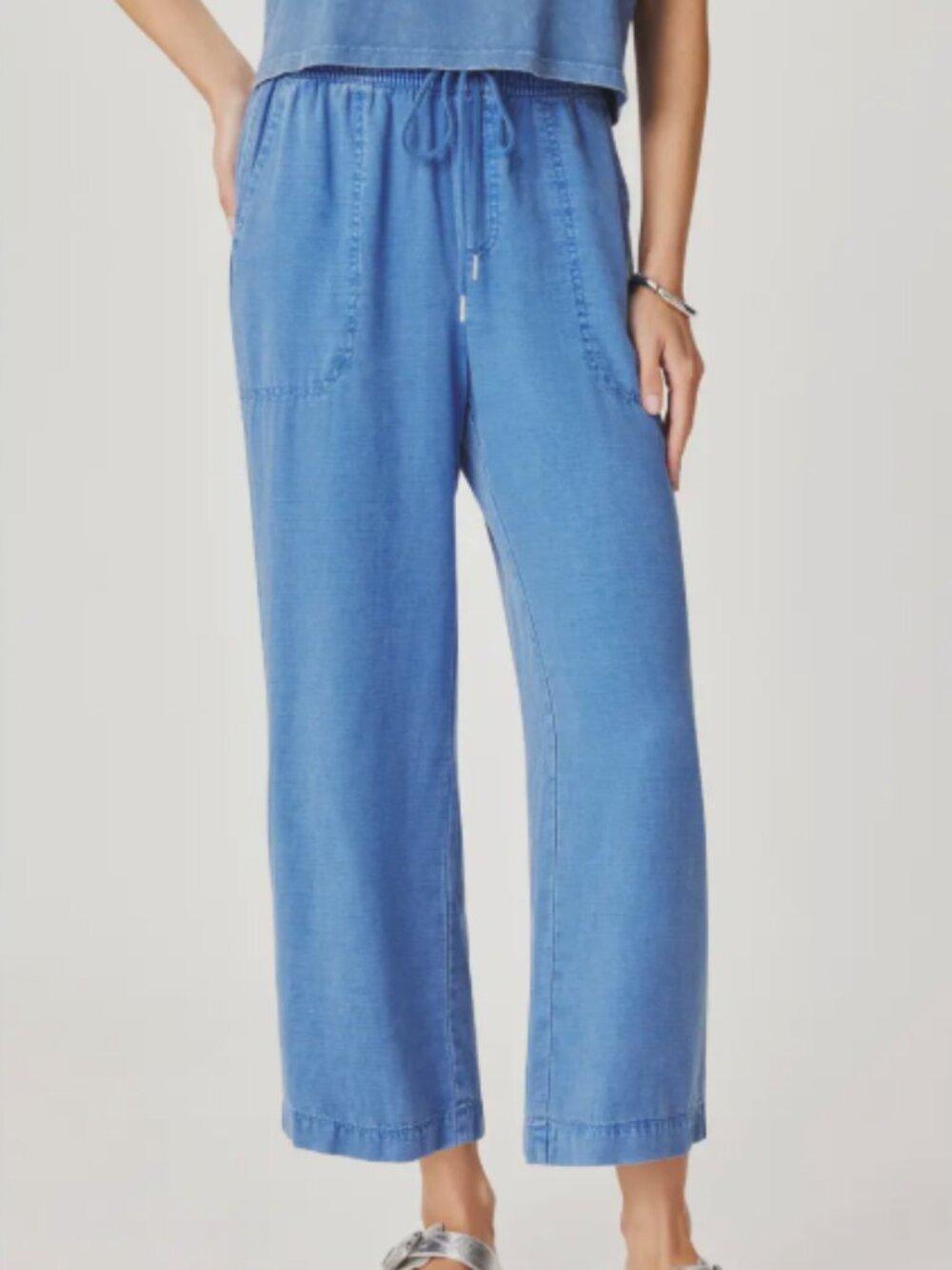 Splendid Angie Crop Wide Leg Pants